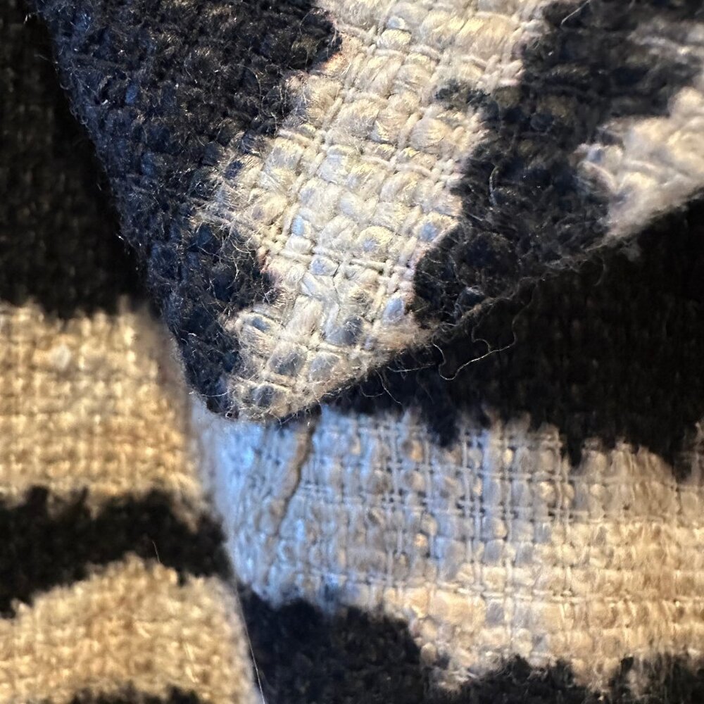 Talbots Collection Zebra Textured Coat - Picture 3 of 5
